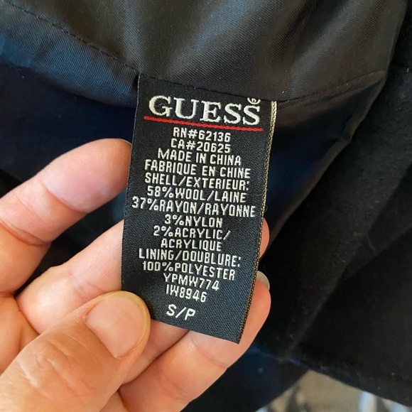 Guess wool pea coat - belted and skirted - Picture 5 of 9